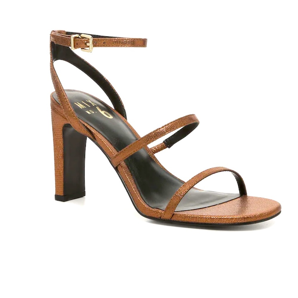 NWOB MIX No.6 Aliciana Sandal Bronze Metallic.